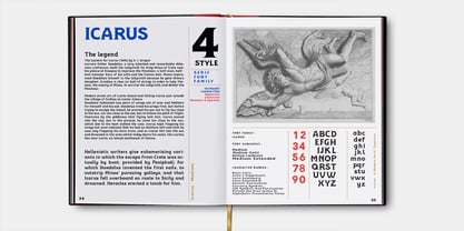Icarus Font Poster 10