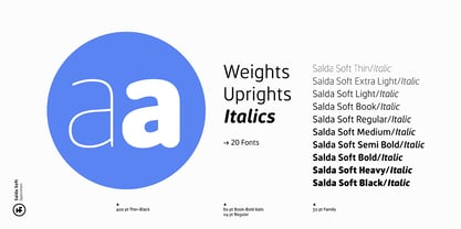 Salda Soft Font Poster 3