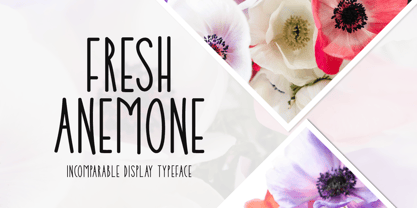 Fresh Anemone Font Poster 1