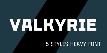 Valkyrie Font Poster 1