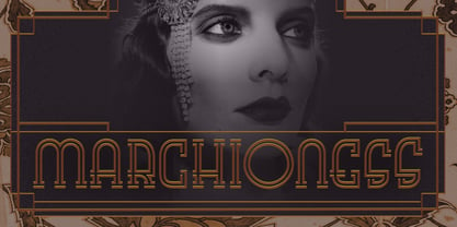 Marchioness Font Poster 1