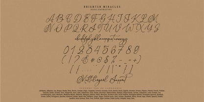 Brighter Miracles Font Poster 8