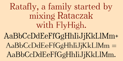 Ratafly Font Poster 8