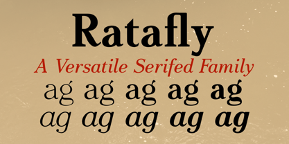 Ratafly Font Poster 11
