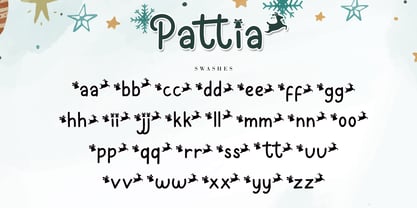 Pattia Font Poster 10