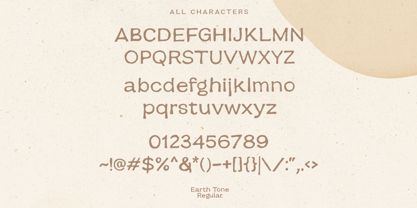 Earth Tone Font Poster 9