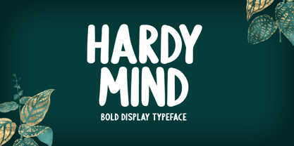 Hardy Mind Font Poster 1