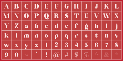 Horst More Font Poster 8