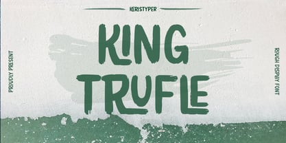 King Trufle Font Poster 1