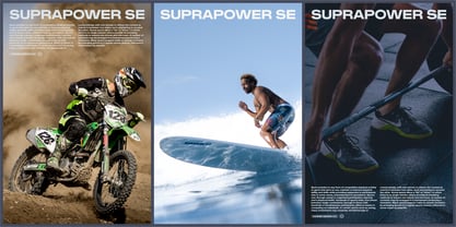 Suprapower SE Font Poster 8