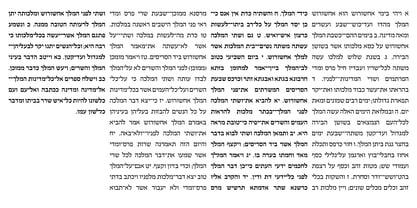 Hebrew Sefer Tanach Fuente Póster 10