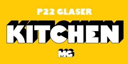 P22 Glaser Kitchen Fuente Póster 1