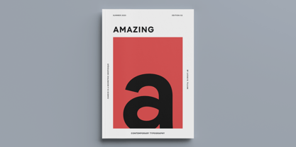Candid Font Poster 12