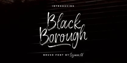 Black Borough Fuente Póster 1