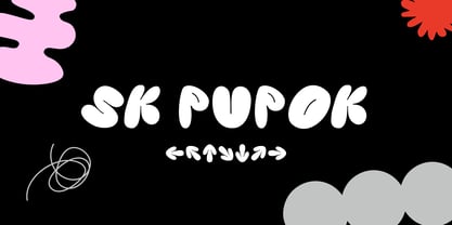 SK Pupok Font Poster 1
