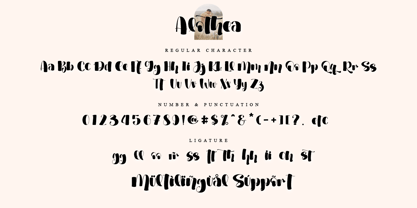 Alothea Font Poster 6