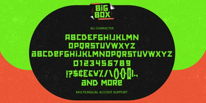 Bigbox Font Poster 6