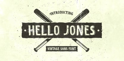 Hello Jones Font Poster 1