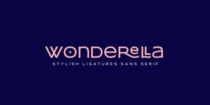 Wonderella Font Poster 1