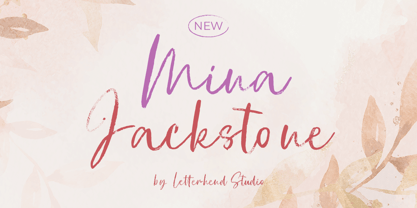Mina Jackstone Font Poster 1