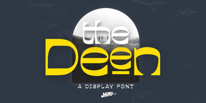 The Deen Font Poster 1