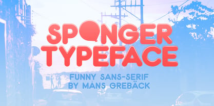 Sponger Font Poster 1