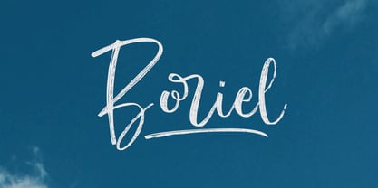 Boriel Font Poster 1