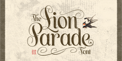 Lion Parade Font Poster 1