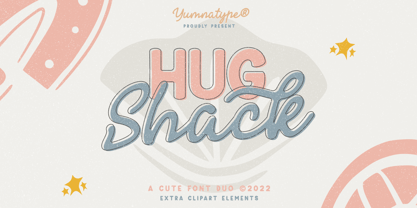 Hug Shack Font Poster 1