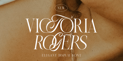 Victoria Rogers Font Poster 1