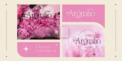 Argusho Font Poster 9