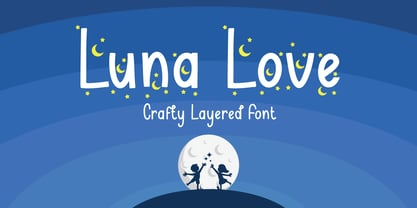 Luna Love Font Poster 1
