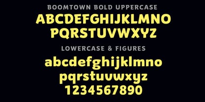 Boomtown Font Poster 4