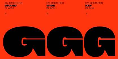 Cy Grotesk Font Poster 2