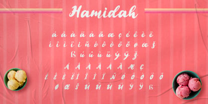 Hamidah Font Poster 12