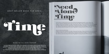 Trimo Font Poster 3