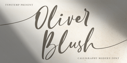 Oliver Blush Fuente Póster 1