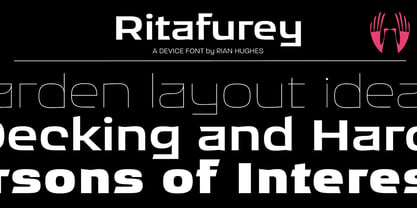 Ritafurey Font Poster 1