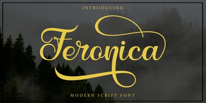 Feronica Font Poster 1