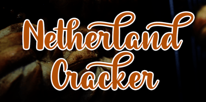 Netherland Cracker Font Poster 1