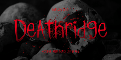 Deathridge Font Poster 1