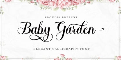Baby Garden Fuente Póster 1