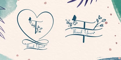 Sweet Butterfly Font Poster 11