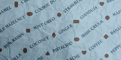 Chocolatier Font Poster 2