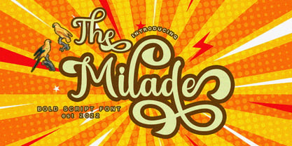 The Milade Font Poster 1