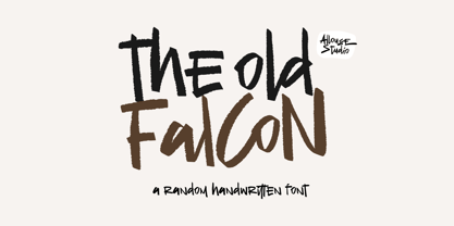 The Old Falcons Font Poster 1