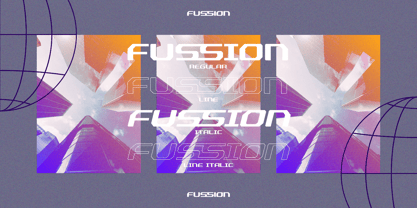 Fussion Font Poster 12