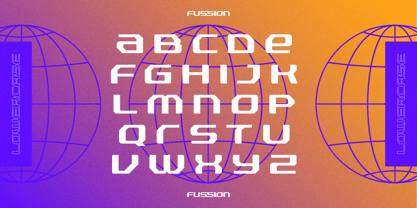 Fussion Font Poster 5
