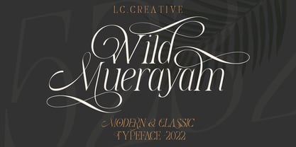 Wild Muerayam Font Poster 13
