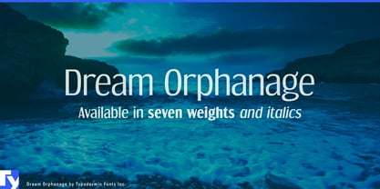 Dream Orphanage Font Poster 1